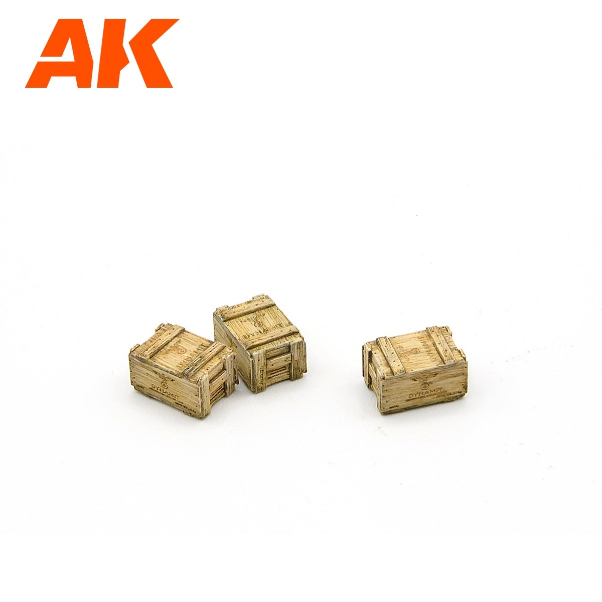AK Interactive AK8229 LASER CUT WOODEN BOX 002 DYNAMIT (8 UNITS) 1/35 – image 5