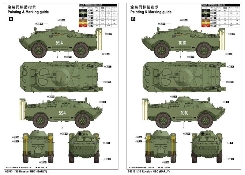 Trumpeter 05513 Russian NBC EARLY 1/35 – imagen 3