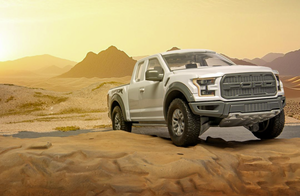 Airfix 6053 QUICKBUILD Ford F-150 Raptor - Grey – immagine 10