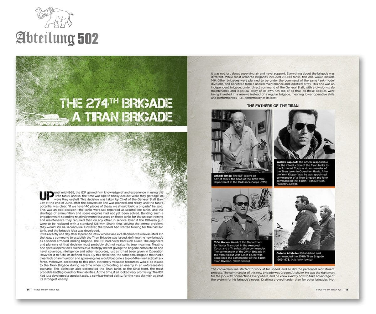 502 Abteilung ABT607 T-54/5 TO IDF TIRAN 4/5 THE BIRTH OF A BASTARD TANK – imagen 5