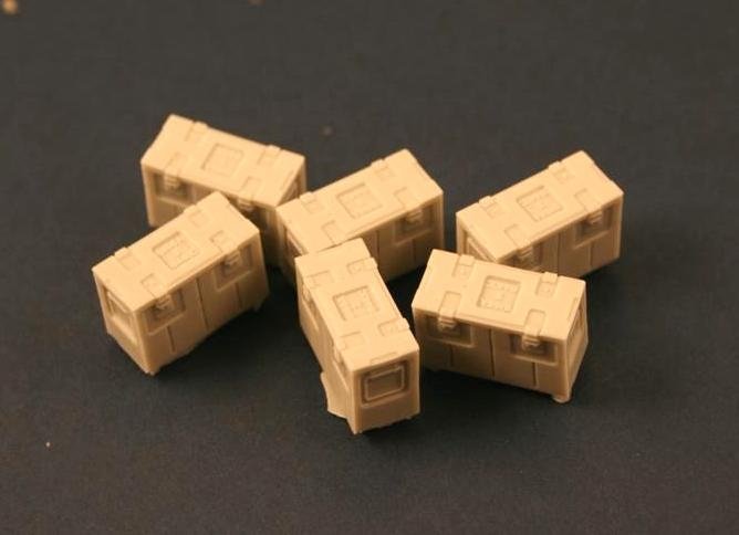 Panzer Art RE35-105 C166 British ammo boxes 1/35 – zdjęcie 2