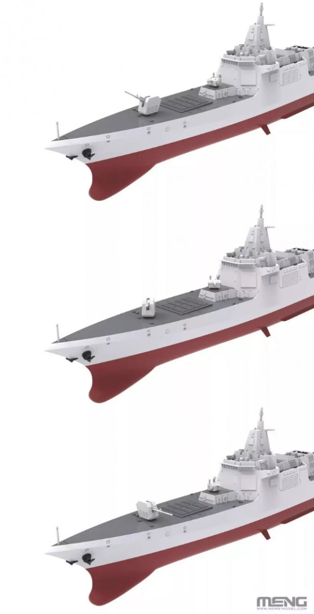 Meng Model PS-009 Chinese Type 055 Guided Missile Destroyer 1/700 – imagen 7