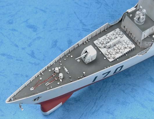 Trumpeter 04530 PLA Navy Type 052C DDG-170 LanZhou 1/350 – immagine 7
