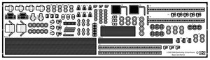 MK1 Design MD-20024 DKM Battleship SCHARNHORST DX PACK for Trumpeter 1/200 – imagen 63