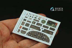 Intérieur imprimé en 3D et coloré sur papier décalcomanie Quinta Studio QD32199 B-25H Mitchell (HK models) 1/32 – image 3