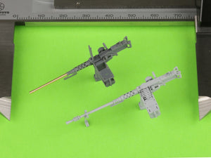 Maquette Master GM-35-063 Browning M2HB calibre .50 (12,7 mm) - mitrailleuse montée sur char - Seconde Guerre mondiale (berceau M23 ancien avec râtelier à munitions ancien) 1/35 – image 3