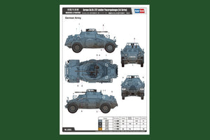 Hobby Boss 83815 German Sd.Kfz.222 Leichter Panzerspahwagen (1st Series) 1/35 – imagen 2