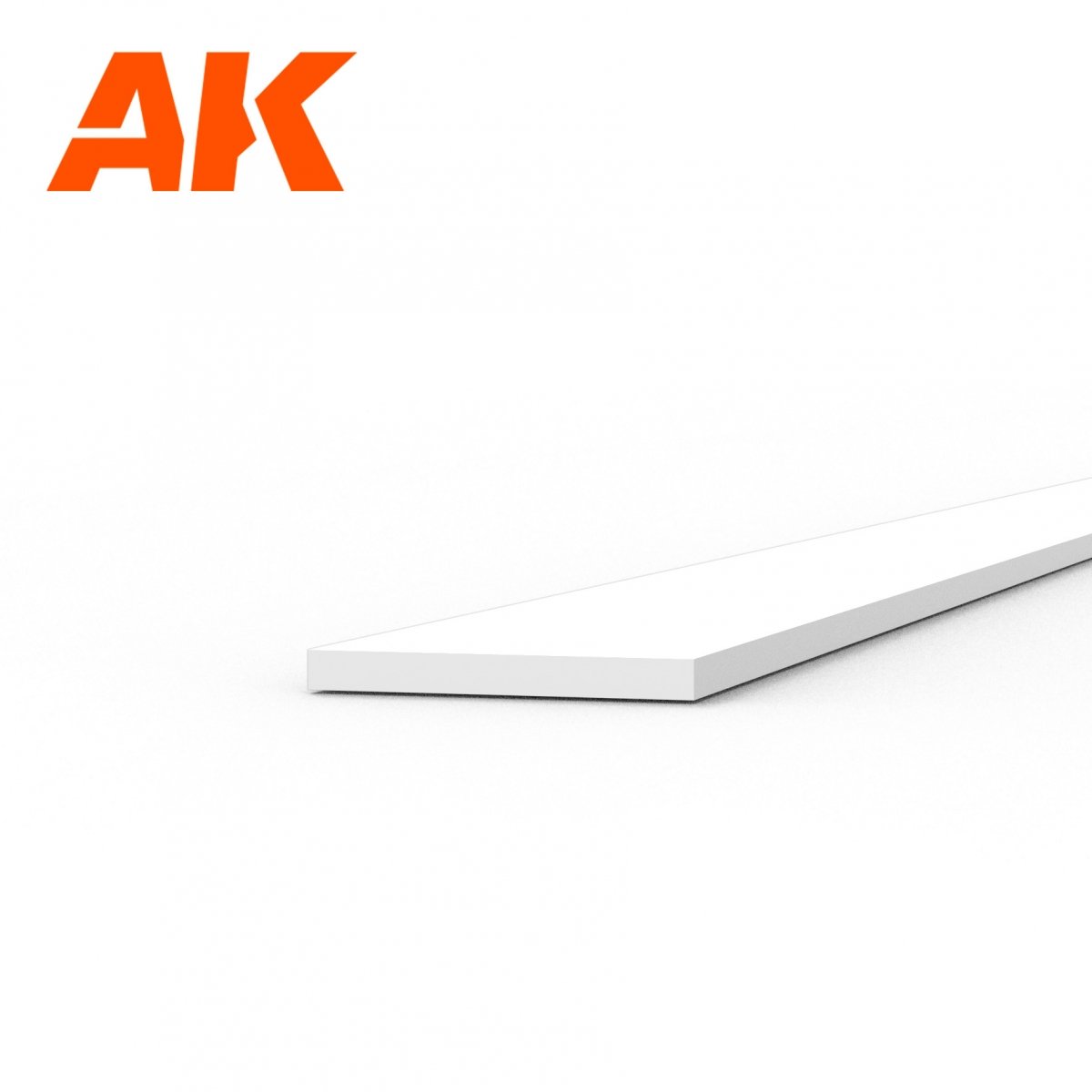 AK Interactive AK6504 STRIPS 0.30 X 3.00 X 350MM – STYRENE STRIP – (10 UNITS) – imagen 2