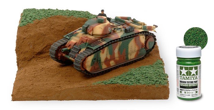 Tamiya 87111 Diorama Texture Paint (Grass Effect, Green) – image 2