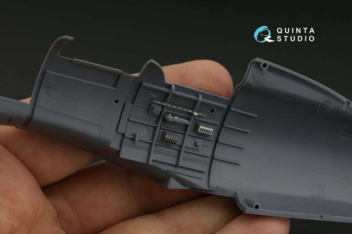 Quinta Studio QD32202 Macchi MC.202 Folgore Late 3D-Printed &amp;amp; coloured Interior on decal paper (Italeri) 1/32 – Bild 10
