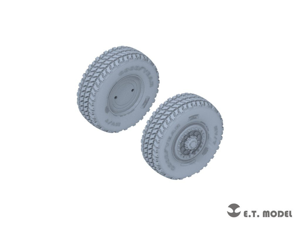 ET Model P35-127 Modern US M142 High Mobility Artillery Rocket System（HIMARS）Sagged Wheels for Trumpeter kit 1/35 – image 3
