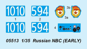 Trumpeter 05513 Russian NBC EARLY 1/35 – imagen 5
