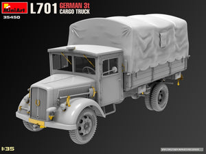 Miniart 35450 L701 GERMAN 3T CARGO TRUCK 1/35 – image 4