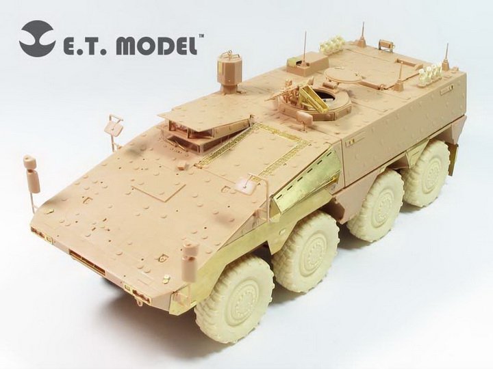 E.T. Model E35-119 Modern German Boxer MRAV (For HOBBY BOSS 82480) 1/35 – imagen 2