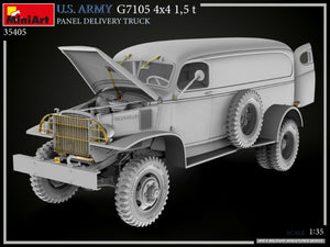 MiniArt 35405 U.S. ARMY G7105 4х4 1,5 t PANEL DELIVERY TRUCK 1/35 – immagine 18
