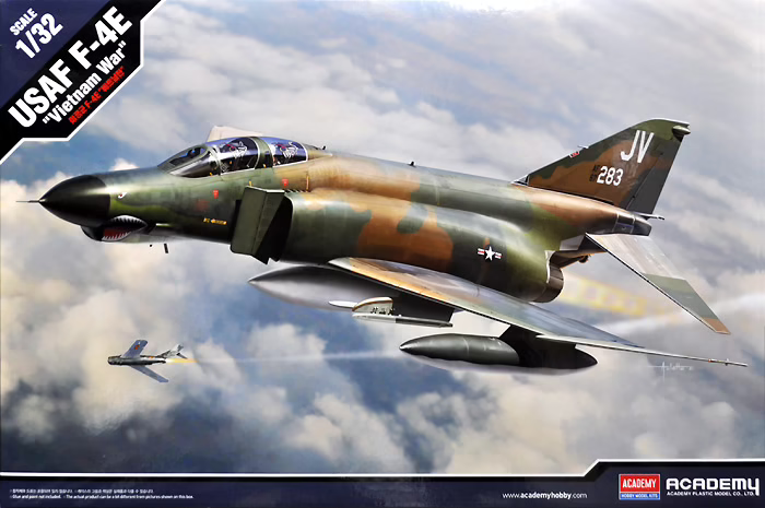 Academy 12133 USAF F-4E "Vietnam War" 1/32