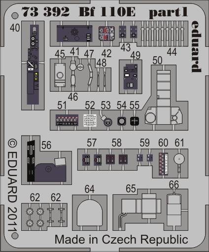 Eduard 73392 Bf 110E S. A. 1/72 AIRFIX – imagen 2