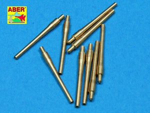 Aber 1/700L-12 Set of 9 pcs 406 mm short barrels for ships: North Carolina, Washington 1/700