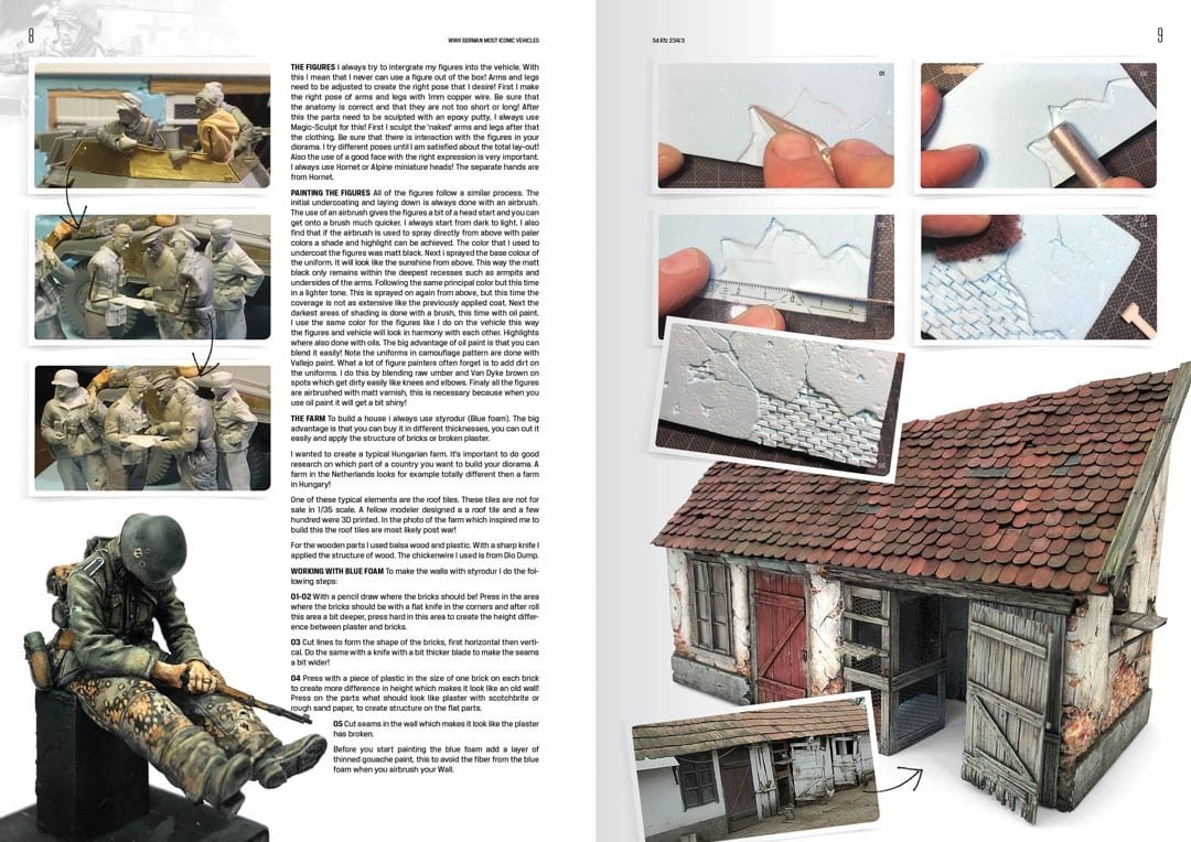 AK Interactive 514 WWII GERMAN MOST ICONIC SS VEHICLES. VOLUME 1 – imagen 5