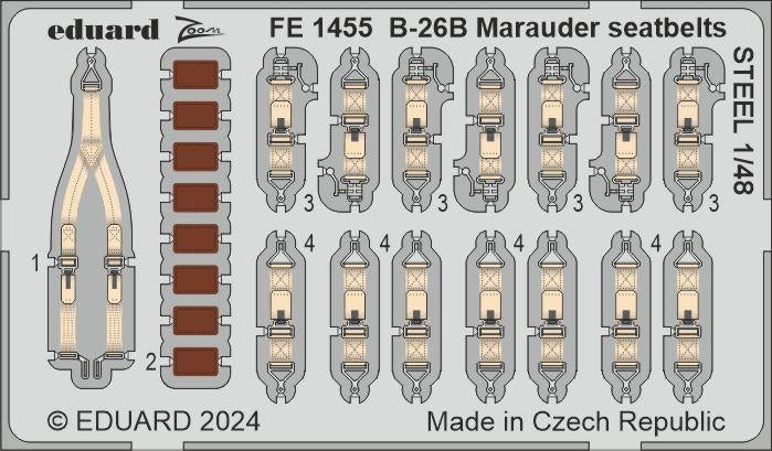Eduard BIG49421 B-26B Marauder PARTIE I ICM 1/48 – image 5