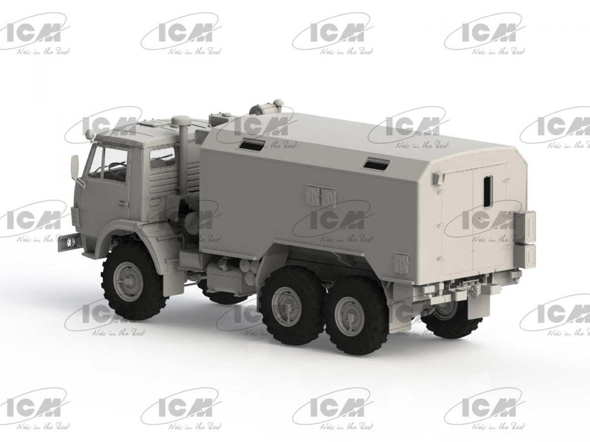 ICM 35004 KAMAZ-4310 Ukrainian Military Box Truck 1/35 – zdjęcie 5