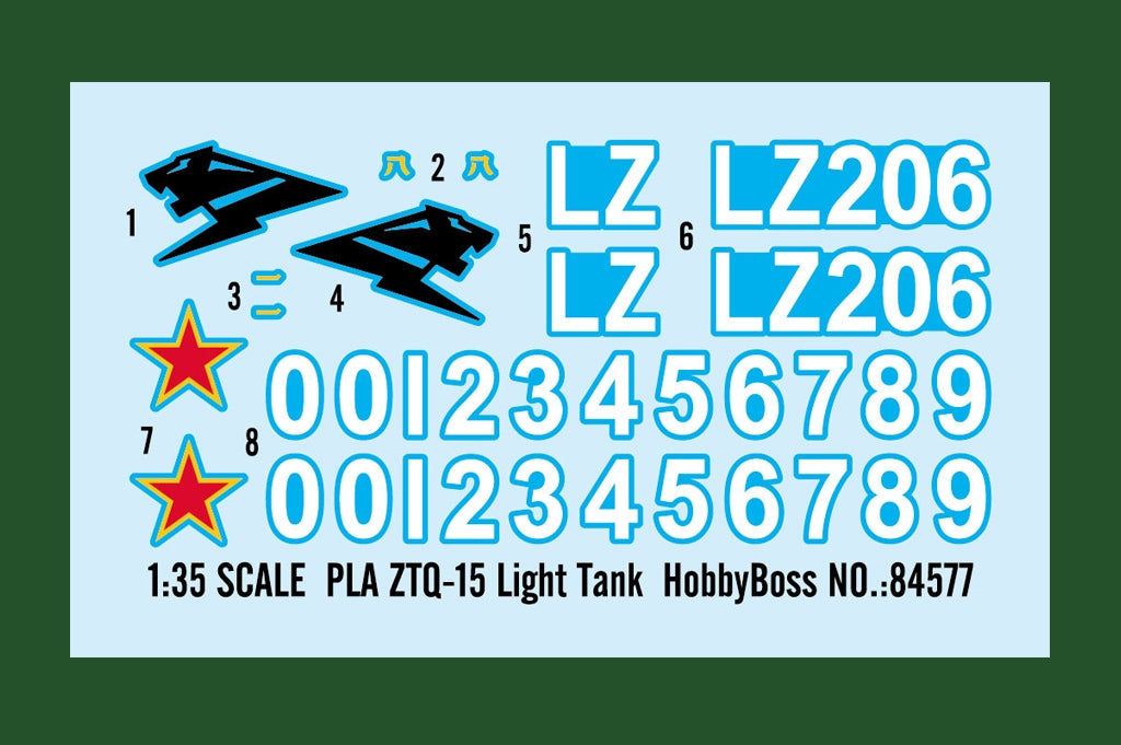 Hobby Boss 84577 PLA ZTQ-15 Light Tank 1/35 – Bild 4