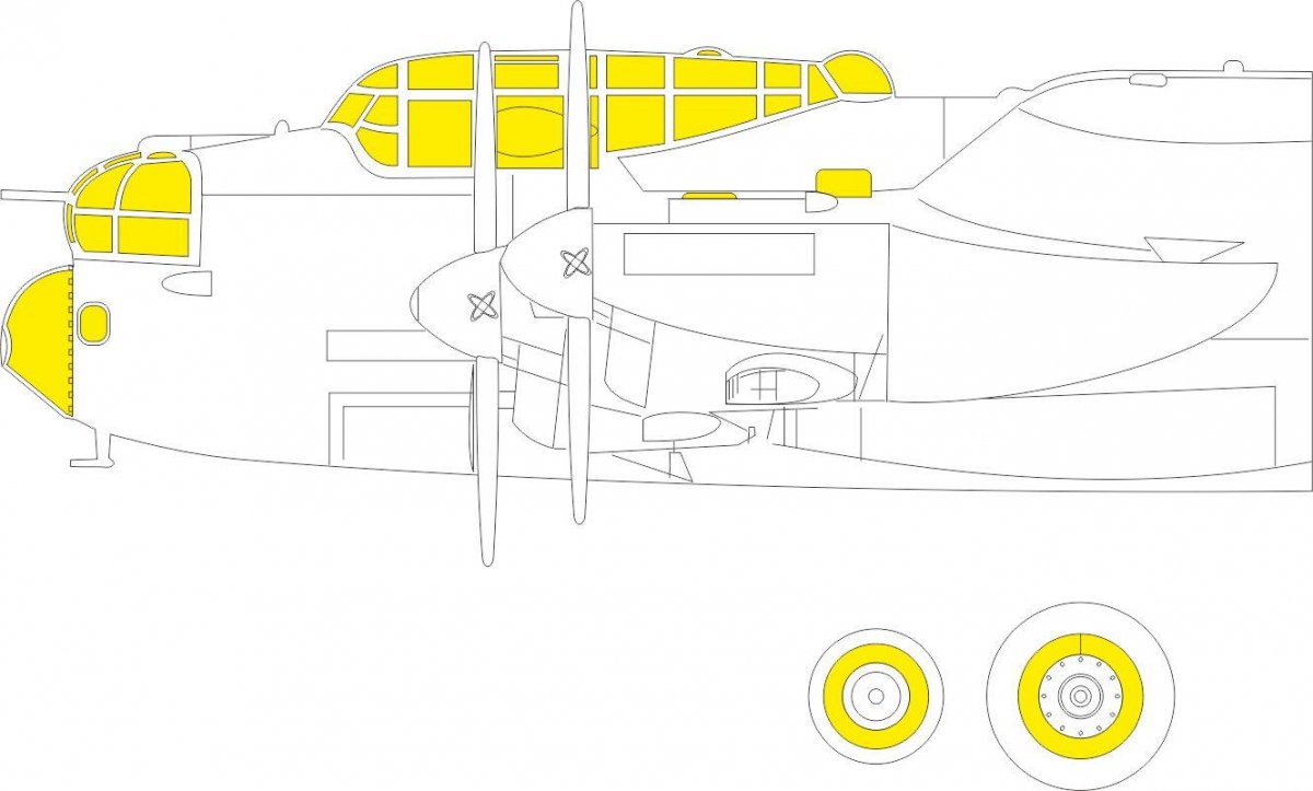 Eduard 644123 Lancaster B Mk.I LööKplus HKM 644123 1/48 – Bild 2