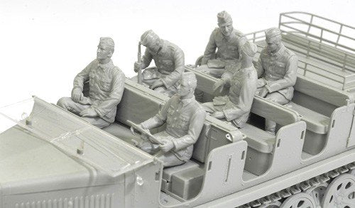 Dragon 6545 Sd.Kfz.7 8t Half-Track Early Production w/Crew 1/35 – imagen 4