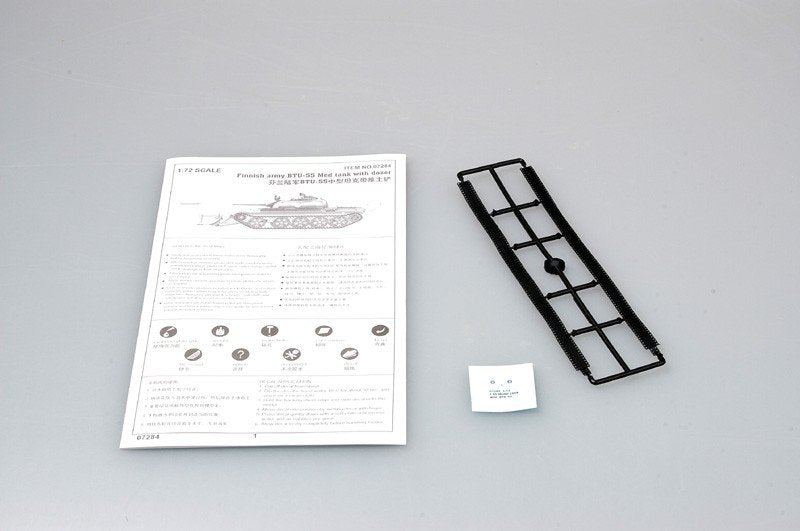 Trumpeter 07284 T-55 with BTU-55 1/72 – Bild 3