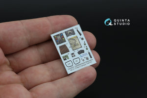Quinta Studio QD+48554 Bristol Beaufighter Mk.VI 3D-Printed &amp;amp; coloured Interior on decal paper (Tamiya) (with 3D-printed resin parts) 1/48 – immagine 4