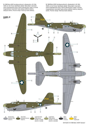 Special Hobby 72230 B-18B Bolo &amp;#39;ASW Version&amp;#39; 1/72 – imagen 4