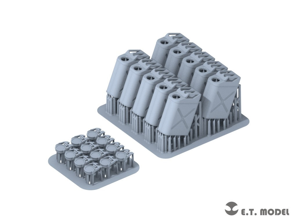 E.T. Model P35-325 WWII U.S.Army 20L WATER CANS SET 1/35 – zdjęcie 4