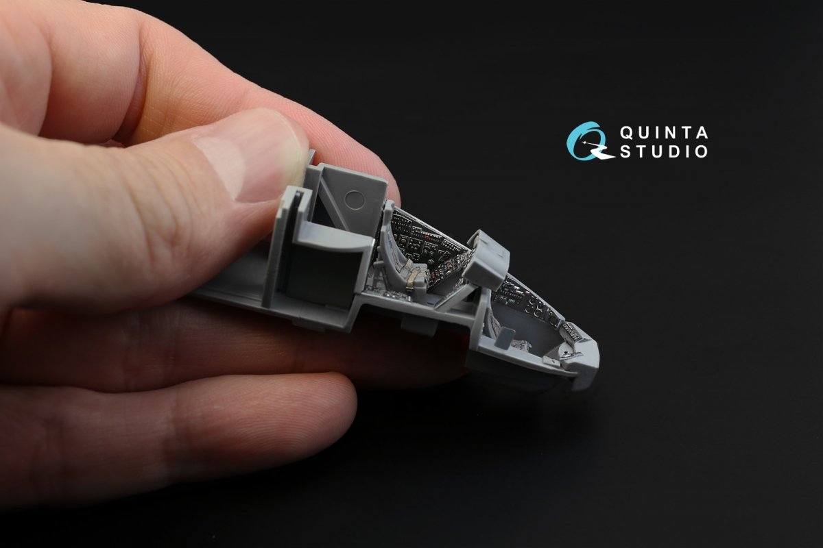Quinta Studio QD72019 Mi-24V NATO 3D-Printed &amp;amp; coloured Interior on decal paper (for Zvezda kit) 1/72 – Bild 3