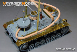 Voyager Model PE35989 WWII German Pz.KPfw.III (T)Ausf.F &amp;quot;Operation Seelowe&amp;quot; Basic For DRAGON 6877/6717 1/35 – imagen 8