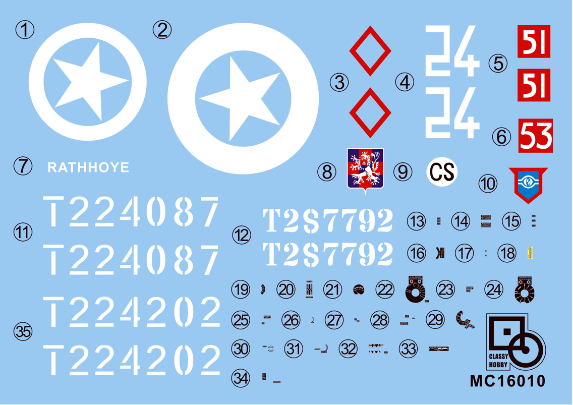 Classy Hobby MC16010 British Stuart VI M5A1 1/16 – Bild 2