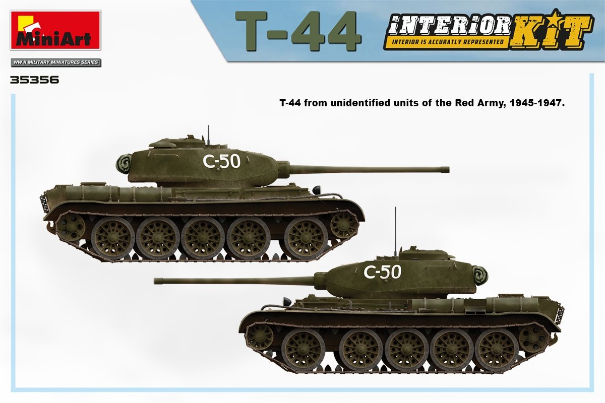 MiniArt 35356 T-44 INTERIOR KIT 1/35 – imagen 11