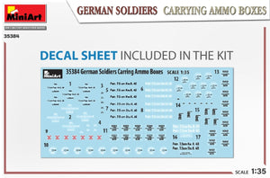 MiniArt 35384 GERMAN SOLDIERS CARRYING AMMO BOXES 1/35 – zdjęcie 2