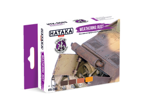 Hataka HTK-DS03 Weathering: Rust 4x17ml – immagine 2