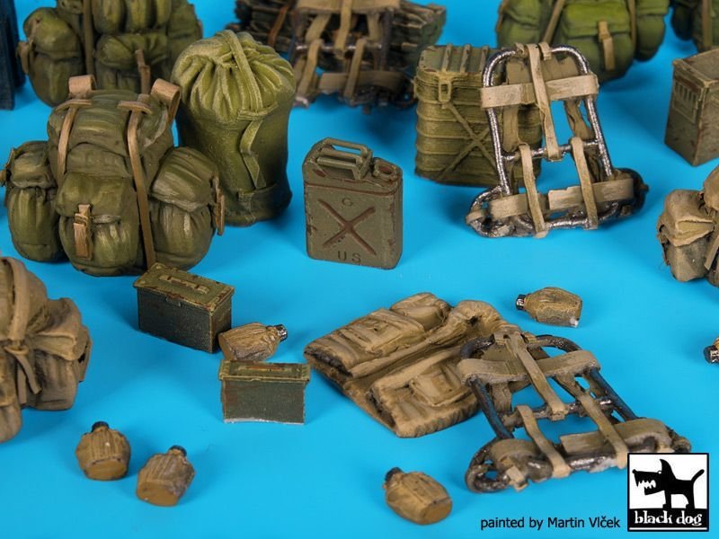 Ensemble d&amp;#39;accessoires d&amp;#39;équipement Black Dog T35164 Armée américaine (Vietnam) 1/35 – image 2