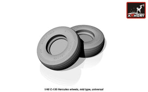 Armory Models AW48310 C-130 Hercules wheels, mid type 1/48 – image 5