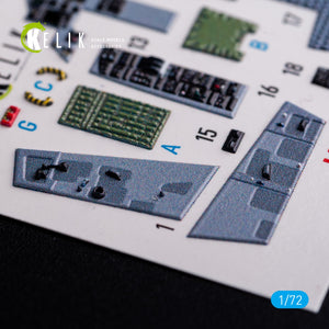 KELIK K72091 F-15C - décalcomanies 3D intérieures pour kit FineMolds au 1/72 – image 6