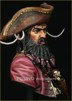 Young Miniatures YH1823 BLACK BEARD 1718 Queen Anne&amp;#39;s Revenge 1/10 – imagen 9