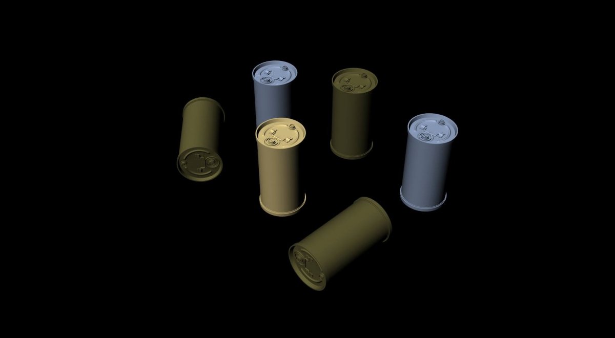 Panzer Art RE35-599 WWII 50l petrol/oil barrel (12pcs) 1/35 – Bild 2
