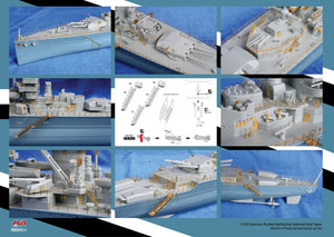 MK1 Design MS-35014 Graf Speer Detail-UP 1/350 – imagen 2