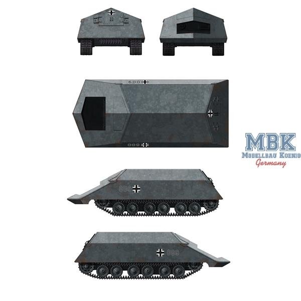 Das Werk DW35018 VK45.01(P) &amp;quot;Rammtiger&amp;quot; 1/35 – zdjęcie 5
