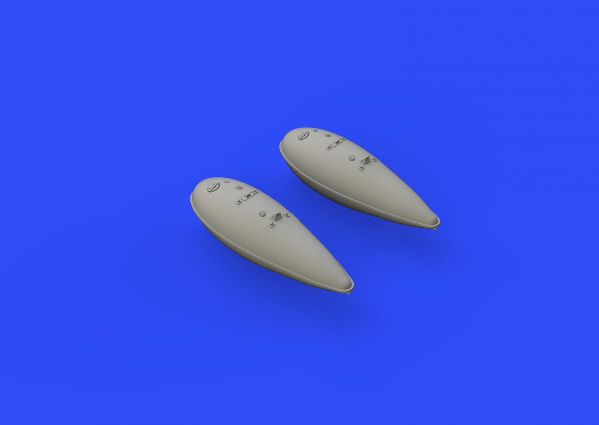 Eduard 648349 P-51D 75gal fuel tanks AIRFIX 1/48 – zdjęcie 2