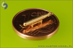 Master SM-350-072 USN Airborne torpedoes Mark 13 (22.4in) with trolleys - early type (10 pcs) – Bild 6