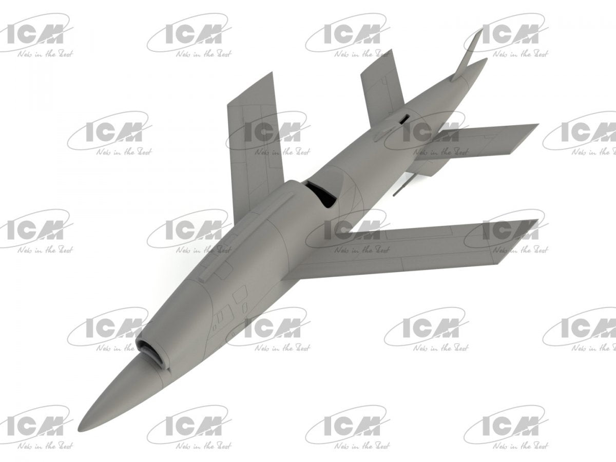 ICM 48401 BQM-34A (Q-2C) Firebee with trailer 1/48 – imagen 6