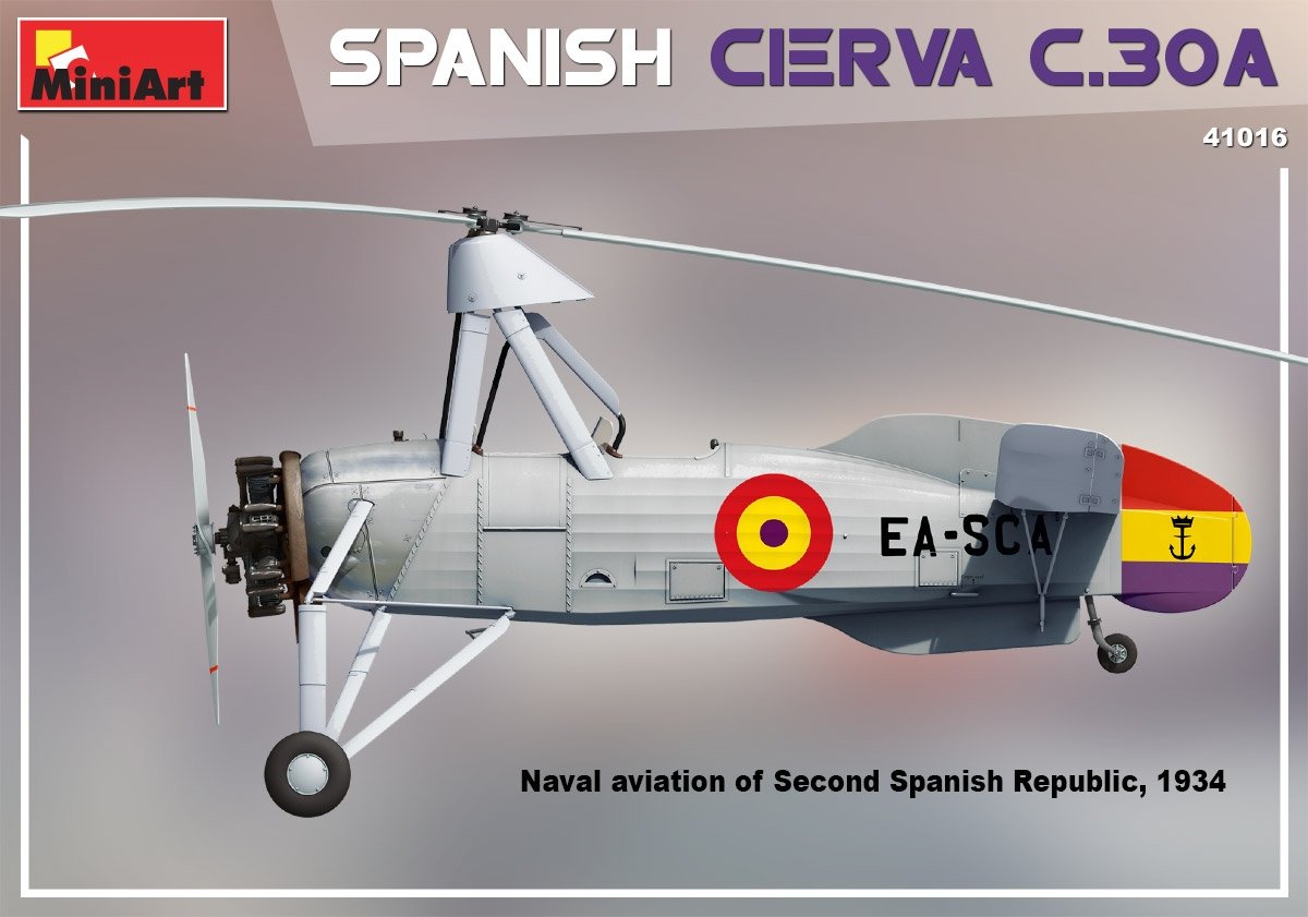 Miniart 41016 Spanish Cierva C.30A 1/35 – imagen 3