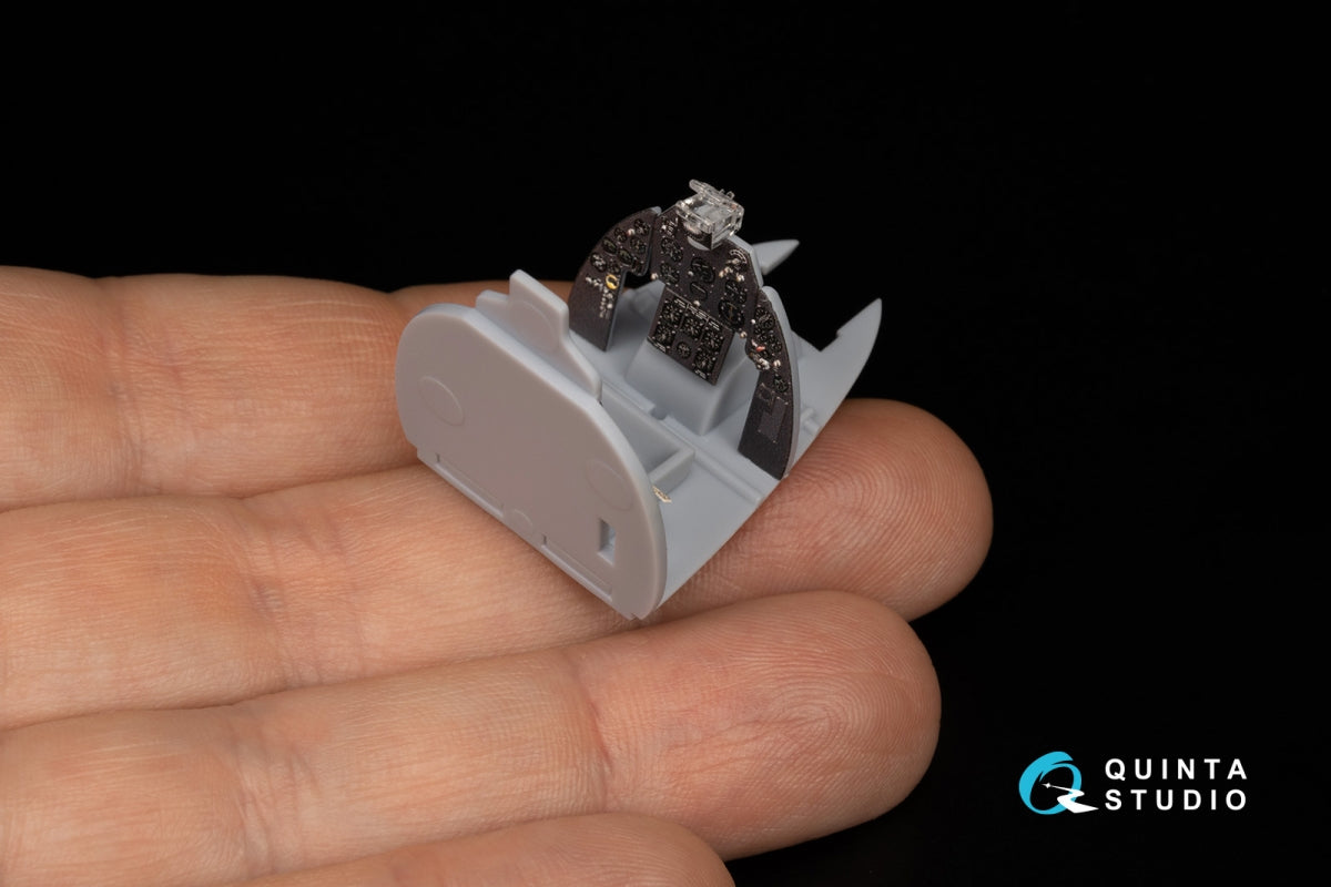 Intérieur coloré imprimé en 3D sur papier décalcomanie Quinta Studio QD48337 DH Vampire F.3 (Airfix) 1/48 – image 12